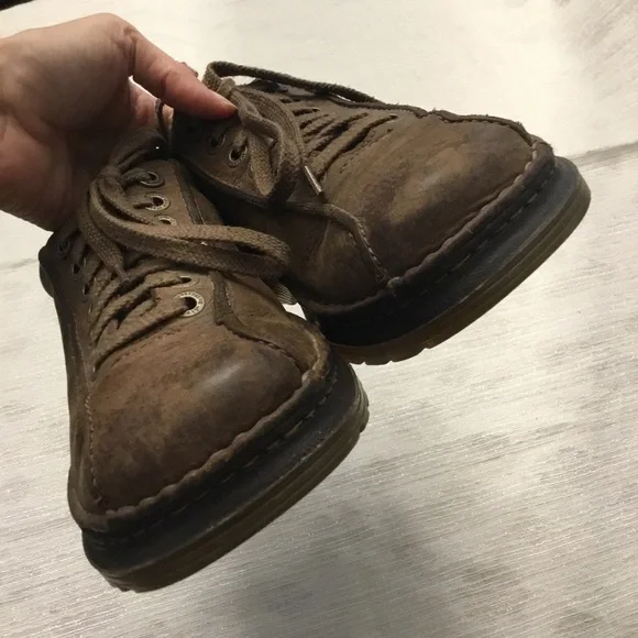 Dr. Martens Perry Oxford Leather Lace Up Shoes Size M8 W9 - Picture 6 of 13